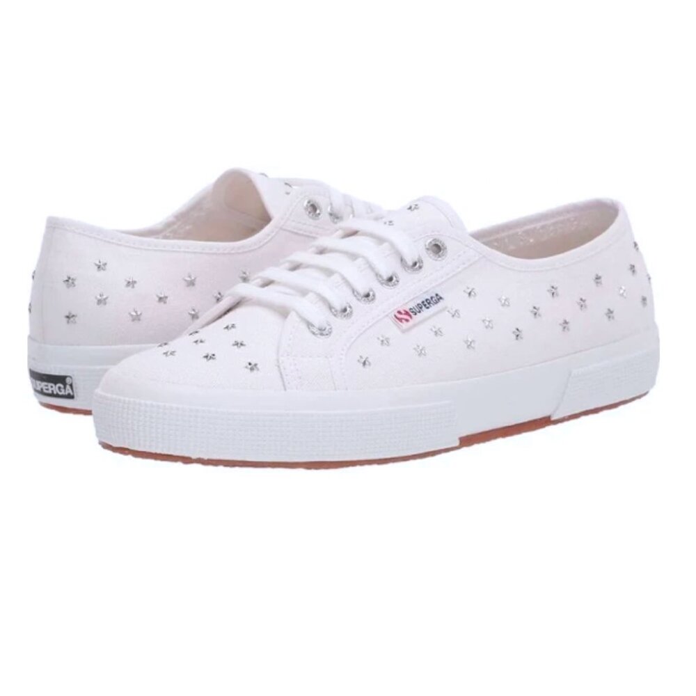Superga Cotu Star Stud Sneaker / Stars / 10 / NIB